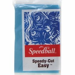 Outlet 💯 Speedball Speedy-Cut Flexible Durable Easy Block, 2 X 3 In, Blue ✔️