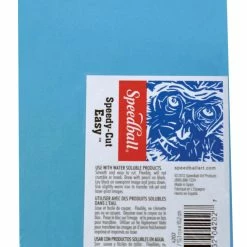 Promo ✨ Speedball Speedy-Cut Flexible Durable Easy Block, 4 X 6 In, Blue 🛒