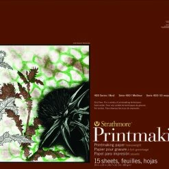 New 😉 Strathmore 400 Series Printmaking Paper Pad, 18 X 24 Inches, 15 Sheets 🔔