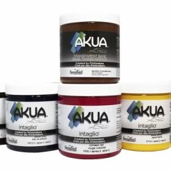 Outlet 😉 Akua Intaglio Inks, 8 Ounces, Assorted Colors, Set Of 8 💯