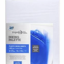 Flash Sale 🌟 Grafix IMPRESS Print Media Inking Palette, 9 X 12 Inches, 25 Sheets ⭐