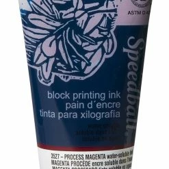 Buy ⭐ Speedball Water-Soluble Block Printing Ink, Process Magenta, 2-1/2 Ounces 🔥