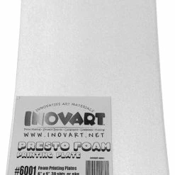 Hot Sale ❤️ Inovart Presto Foam Printing Plates, 6 X 9 Inches, 30 Sheets 👏