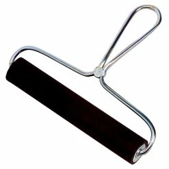 Top 10 🎁 *Non-Branded Durable Lightweight Hard Rubber Brayer With Metal Handle, 6 In, Black 🛒