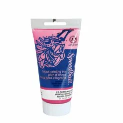 Hot Sale 🔥 Speedball Water Soluble Block Printing Ink, Magenta, 2-1/2 Ounces 🎉