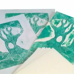 New 🎉 Inovart Polystyrene Self-Adhesive Printing Plate, 9 X 12 Inches, White, Pack Of 12 😉