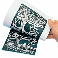 Discount ⌛ Scratch-Art Subi Block Printing Paper, 9 X 12 Inches, 60 Lb, White, 100 Sheets ✔️