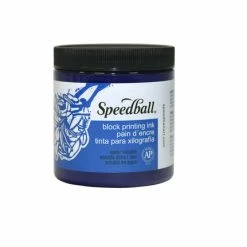 Hot Sale 🔥 Speedball Water Soluble Block Printing Ink, Violet, 8 Ounces 😍