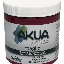 Best deal 😍 Akua Intaglio Non-Toxic Water Based Ink, Crimson Red, 8 Ounces 👍