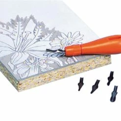 Cheapest 👍 Jack Richeson Linoleum Cutter Set, 1 Handle Tool And 6 Assorted Blades ❤️