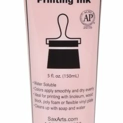 Best reviews of 🤩 Sax True Flow Water Soluble Block Printing Ink, 5 Ounce Tube, Orange 🛒