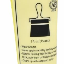 Best deal π― Sax True Flow Water Soluble Block Printing Ink, 5 Ounce Tube, Primary Yellow π₯