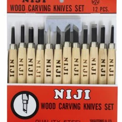 Cheapest 🤩 Niji Yasutomo Wood And Linoleum Cutting Set, Set Of 12 🥰